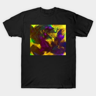 Black Opal Pattern T-Shirt